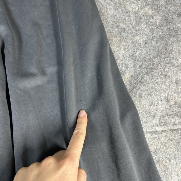 Fabletics Sleek Knit Wide Leg Pants Women’s XS Gray Stretch Athleisure Flaws - Picture 12 of 13